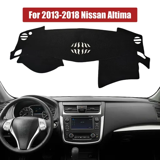 2013-2018 Nissan Altima Dash Mat Carpet Dashboard Cover Black