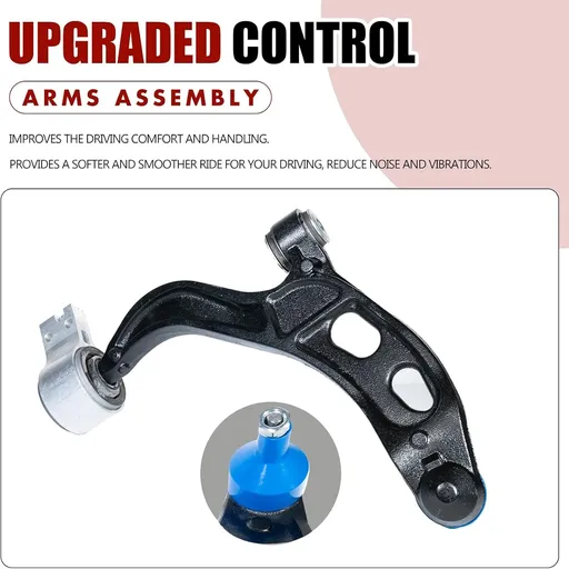 2010 2011 2012 Ford Flex Taurus Lincoln MKS Front Lower Control Arms With Ball Joints