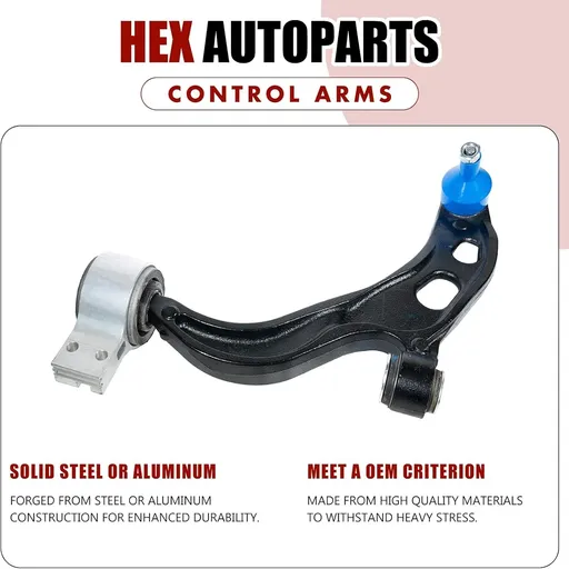 2010 2011 2012 Ford Flex Taurus Lincoln MKS Front Lower Control Arms With Ball Joints
