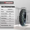 130 90 16 Front Tire For Harley Davidson