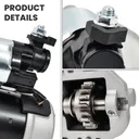 Starter For Honda Odyssey 2007-2010 V6 3.5L 1.6KW 12V CCW 19 Teeth M000T15771ZC 31200RGLA02 19008N 19008 31200GLYA02