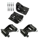 Rearward Leaf Spring Shackle And Bracket Kit For Chevy GMC K1500 K2500 K3500 1988-1997
