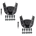 Rearward Leaf Spring Shackle And Bracket Kit For Chevy GMC K1500 K2500 K3500 1988-1997