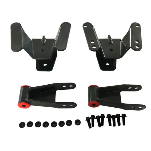 4 inch Drop Shackles Hangers Kit For 1973-1996 Ford F150 F100