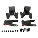 4 inch Drop Shackles Hangers Kit For 1973-1996 Ford F150 F100