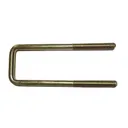 4X 8.75 Long 2.5" Wide Leaf Springs Square U-Bolts For Chevy Silverado GMC Sierra 1500 1988-2019