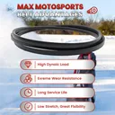 47846 Snowblower Belt For Craftsman 48624837 48624838 486248381 486248391 486248392 48624853 486248531 5/8" x 114"