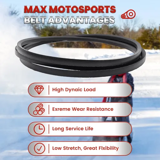 47846 Snowblower Belt For Craftsman 48624837 48624838 486248381 486248391 486248392 48624853 486248531 5/8" x 114"