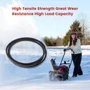 47846 Snowblower Belt For Craftsman 48624837 48624838 486248381 486248391 486248392 48624853 486248531 5/8" x 114"