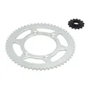 Gold Drive Chain And Sprocket Set For 2003-2024 Suzuki DRZ125L 2003-2006 Kawasaki KLX125L