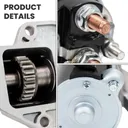 2005-2011 Mazda Tribute Starter V6 3.0L 6676