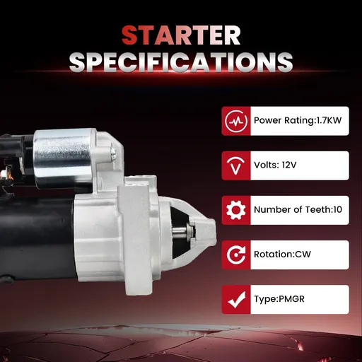 Starter For Chevy Camaro 2016-2023 Cadillac CTS 2016-2019 6.2L 12652772