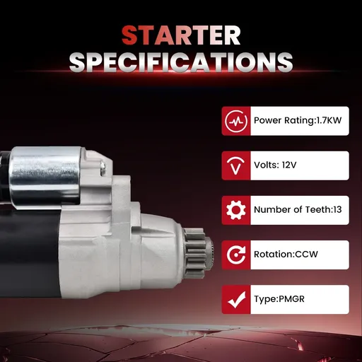 Starter For Nissan Altima 2007-2013 2.5L 23300-JA00A 19060