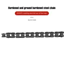 Black Non O Ring Chain 520x130 Links For Motorcycles Tensile 8200