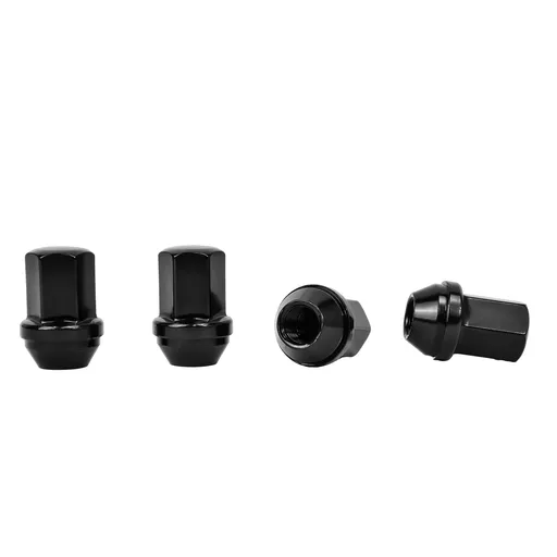 14 x 1.5 Black Lug Nuts 1.78" Height 7/8" Hex For Chevy Silverado Tahoe Suburban 24pcs