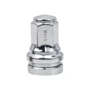 14 x 1.5 Chrome Flat Seat Lug Nuts For 2017-2024 F250 F350 Super Duty Replace HCPZ-1012-B HCPZ-1012-A 32cps