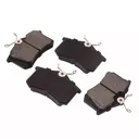 Front Rear Ceramic Brake Pads For VW Beetle Golf Jetta 8pcs