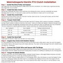 Maxmoto sports Electric PTO Clutch Installation3