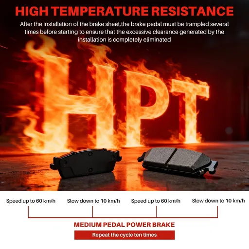 Front Rear Ceramic Brake Pads For Nissan Altima 2013-2023 Leaf 2014-2017 8pcs