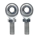 4x CMRL6 3/8"-24 Thread x 3/8" Bore Heim Joints Rod End With Jam Nuts