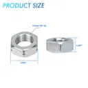 CMRL6 3/8"-24 Thread x 3/8" Bore Heim Joint Rod End With Jam Nut