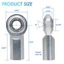 5/16"-24 Thread x 5/16"Bore Female Heim Joints Rod Ends(CFR-5) RH 8pcs