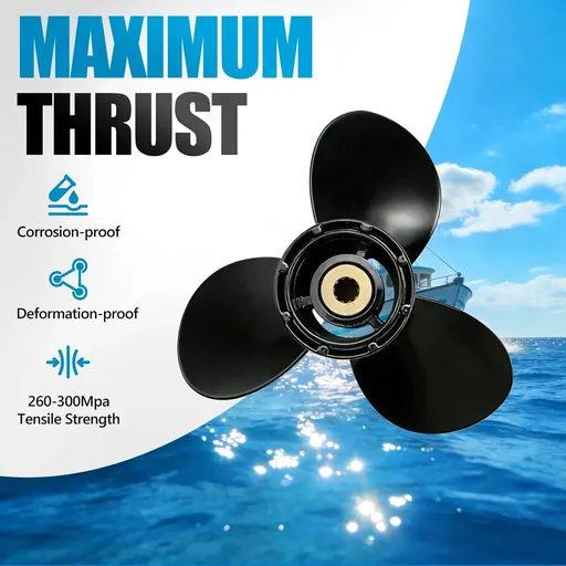 14.25 x 21 Aluminum Outboard Propeller Fit Mercury Engines 135-300HP 3 Blade Replace 48-832832A45