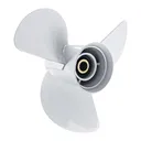 13 5/8 x 13 Aluminum Outboard Propeller Fit Yamaha 50-130hp 3 Blade Replace 6E5-45949-00-00