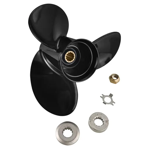 10 5/8x12 Aluminum Outboard Propeller Fit Mercury Enignes 25-70HP 3 Blade Replace 48-73134A45