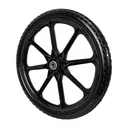 2pcs 20 inch Flat Free Tire And Wheel For Wheelbarrow Garden Wagon Lawn Yard Cart