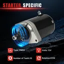 Starter For Kawasaki FR691V FR730V 21163-0714 21163-7034 Zero Turn Mower