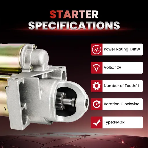 1999-2004 GMC Sonoma Savana Jimmy Starter 4.3L 6485