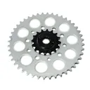 1989-2007 Honda Shadow 600 VLX Chain And Sprocket Set Black