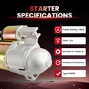 2000 Chevy Impala Starter 3.4L 6481