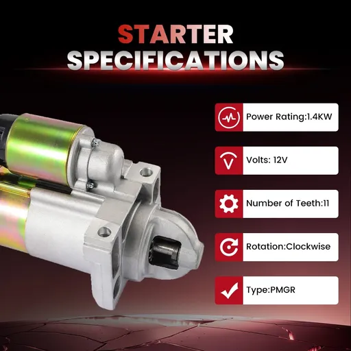 2001 2002 2003 Chevy Silverado Tahoe Starter 5.3L 6489