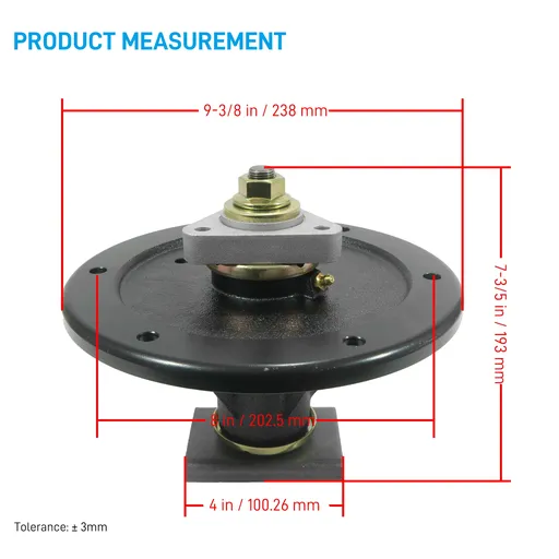 Toro Spindle Assembly Fit 52 60 72 inch Deck Replace 1198599 1087713 1063217