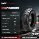 170 80 15 Rear Motorcycle Tire