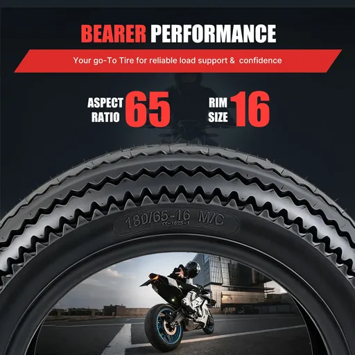 180 65 16 Rear Motocycle Tire