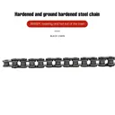 Black Drive Chain And Sprocket Set For Kawasaki KLX140L 2008-2024