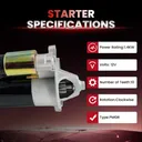 1997 1998 Ford F150 Truck V6 4.2L Starter 3205