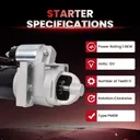 1996 1997 1998 Chevy S10 Blazer Starter 4.3L 6449