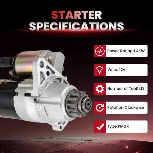 2002-2007 Nissan Altima 2.5 Starter Auto Trans 17835