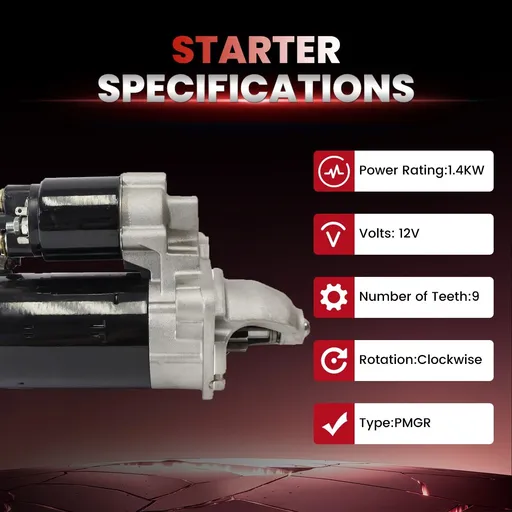 Starter For BMW e30 e46 e90 m3 x3 z3 z4 2.5L 3.0L 17702