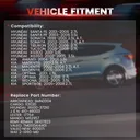 2002-2005 Kia Sedona Hyundai Santa Fe Starter 3.5L 17764