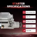 1998 1999 2000 2001 2002 Toyota Avalon Sienna Starter 3.0L 17774