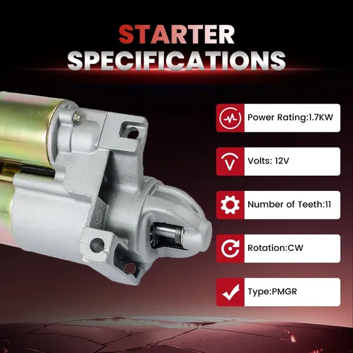 Starter For 5.7 V8 350 LT1 Camaro Z28 Firebird Trans Am Formula Impala SS 6470