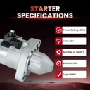 2006-2011 Honda Civic Accord Starter 2.0L 2.4L 17960