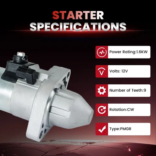 2006-2011 Honda Civic Accord Starter 2.0L 2.4L 17960