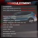 2003 2004 2005 Honda Accord Starter 2.4L Manual Trans 17869