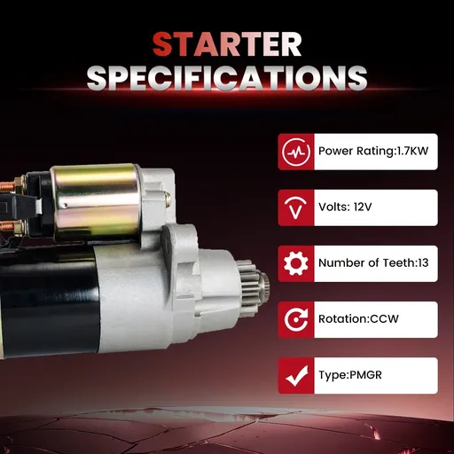 2007 2008 Nissan Maxima Starter 3.5L 17863
